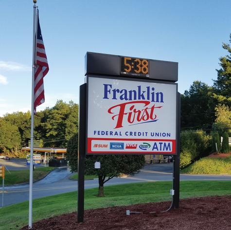 Franklin First FCU with Digital Time and Temp